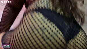 chubby submissive begs to have the whole hand shoved in her pussy!