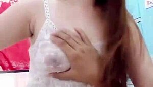 homemade fucking of wife's tight plump pussy almost cumming inside