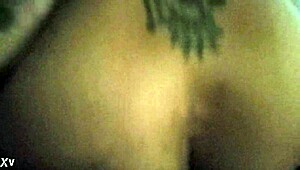 The sexy ass latina rides a big dick passionately in this amateur scene.