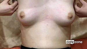 datezone - busty teen 18+ spreads her thighs to masturbate