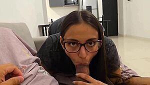 stepsister feels amazed by big cock