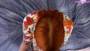 I emotionally taught my stepmom proper dick sucking techniques