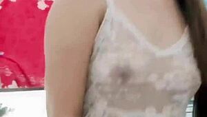 homemade fucking of wife's tight plump pussy almost cumming inside