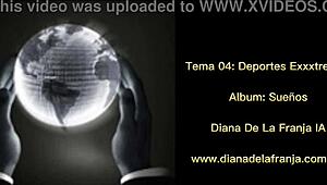 Diana De La Franja Stars In Deportes Extremos Swingers Group. At Night Club With Desk, Dancing, Emo Music