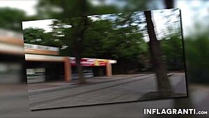 Slutty Latina Cutie Gets Rammed Outdoors In Public With Fingering And Fucking