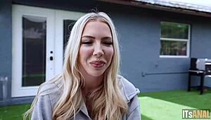 i loved fucking cassidy luxe's ass from the start with my big black cock in various positions.