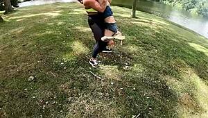 hot lesbian personal training gets me so excited