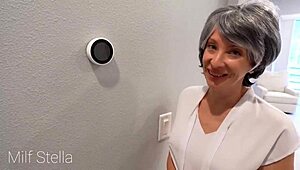 Stepson-in-Law Peeps Up Short Skirt - Gilf Adventures E15!