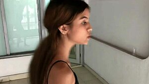 My Stepsister Welcomes Me Home And We Have Passionate Sex