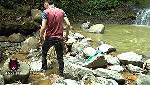 i was fucking a stranger in the waterfall and all these people caught us in the act