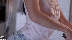 Penelope Woods feels excited while cooking, craving that creampie.