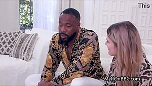 Bbc Craving Blonde Cougar Seduces New Neighbor