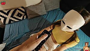 pov doggystyle with gazorpazorp sex robot getting creampie in parody homemade scene 😏