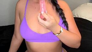 Slutty British Horny Girlfriend Experience on Webcam with Toys 😏