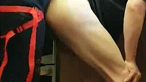 Pegging Boyfriend's Ass in Kitchen, Public Cornfield, and Bathroom with Ass to Mouth