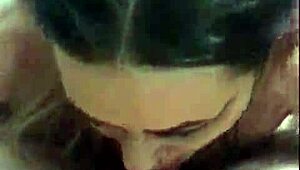 Stepsister reveals apartment with cock still in mouth