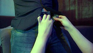 Prurient Husband Piss His Ladys And Ass To Mouth Fuck Her