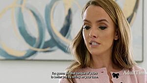 Potty Mouth Step Daughter Gets Face Sitting Lesson from Milf Stepmom - Pristine Edge Natalie Brooks