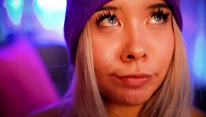 beautiful colombian blonde, why do you love sucking cock so much?