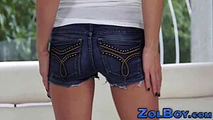 Brunette With Small Tits Pisses