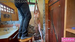 Obedient Slave Gets Hands Tied and Humiliated