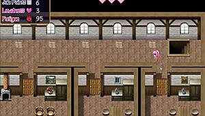 Noelle, a Cute Petite Asian Teen, Does Her Best in an Anime Scene with Natural Tits and Big Ass