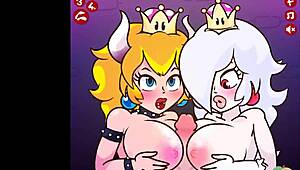i'm watchin bowsette n boosalina in this pov facial video