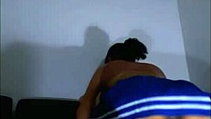 Francisco's Shy Petite Latina Stepdaughter Feels Secure in Her Tight College Encounter with Him