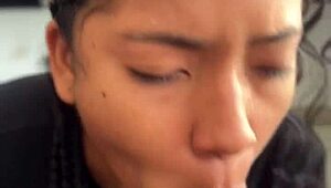 Blowjob POV with Huge BBC - Amateur Couple - Nysdel