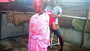 Indian Saree Aunty Fucks Young Boy Passionately