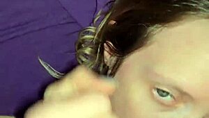 i receive a facial after intense face fucking