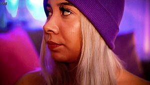 beautiful colombian blonde, why do you love sucking cock so much?