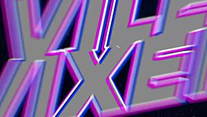 Hardcore whore vile vixen gets asshole blasted with big cock and toys