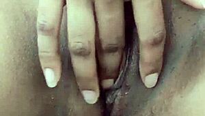 Solo Indian Girl Enjoys Her Boobs And Pussy!