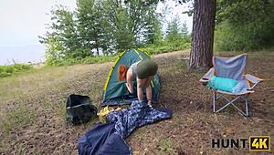 Russian Chloe jumps huge dick in front of boyfriend?