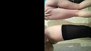 nadejda kravchenko chats with her friend on webcam