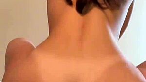 gray beanie babe gets pounded hard in doggystyle fuck!