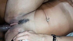 Big Dick Stuck In Latina Milf's Ass For Anal