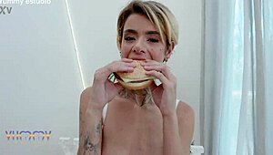 insatiable brazilian russah fucks five big studs in intense dap session with pussy puking and piss drinking