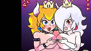 i'm watchin bowsette n boosalina in this pov facial video