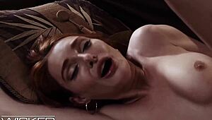 teen singer uses redhead pussy to get record contract