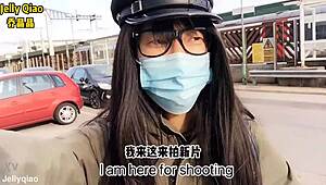 behind the scenes with tgirl getting ready for shoot 😘