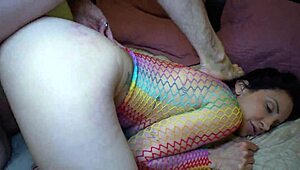 Vitoria Vonteese Fucked By Boy Lixo In Rough Milf Action