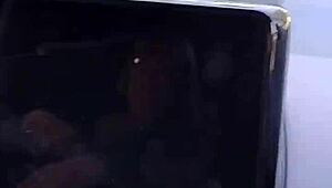 Housewife Pulled Over for Naughty Public Masturbation in Layby