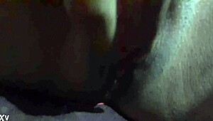 Wow, look at her masturbating with that object!