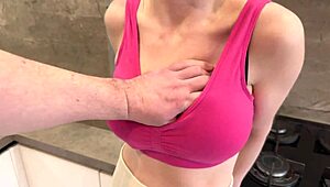 stepson whispers, 'oh, i'll fuck you hard while he's gone'