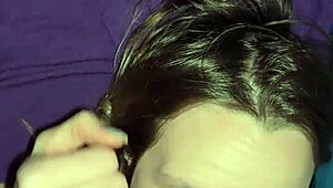 i receive a facial after intense face fucking