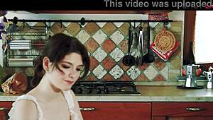 gang bang on farm with sara bell anal dp cum