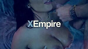 Petite Busty Babe Massive Cock Pounding