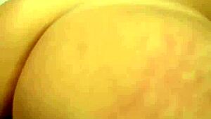 gray beanie babe gets pounded hard in doggystyle fuck!